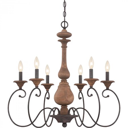 Quoizel Auburn Chandelier ABN5006RK